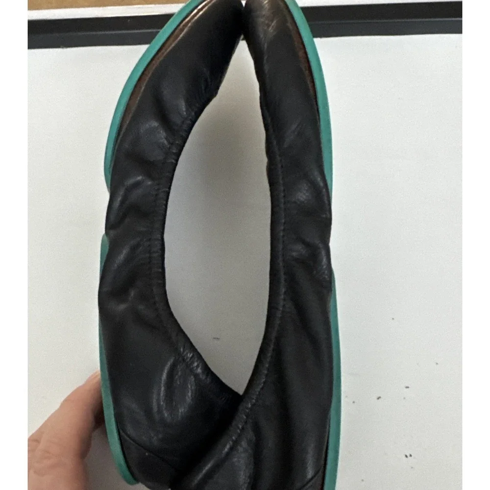 Tieks By Gavrieli Black Leather Ballet Flats Shoes Slip On Women's Size 9 US - Picture 12 of 12